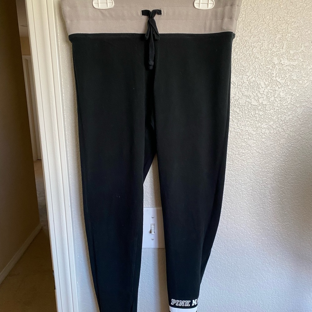 Pink yoga pants